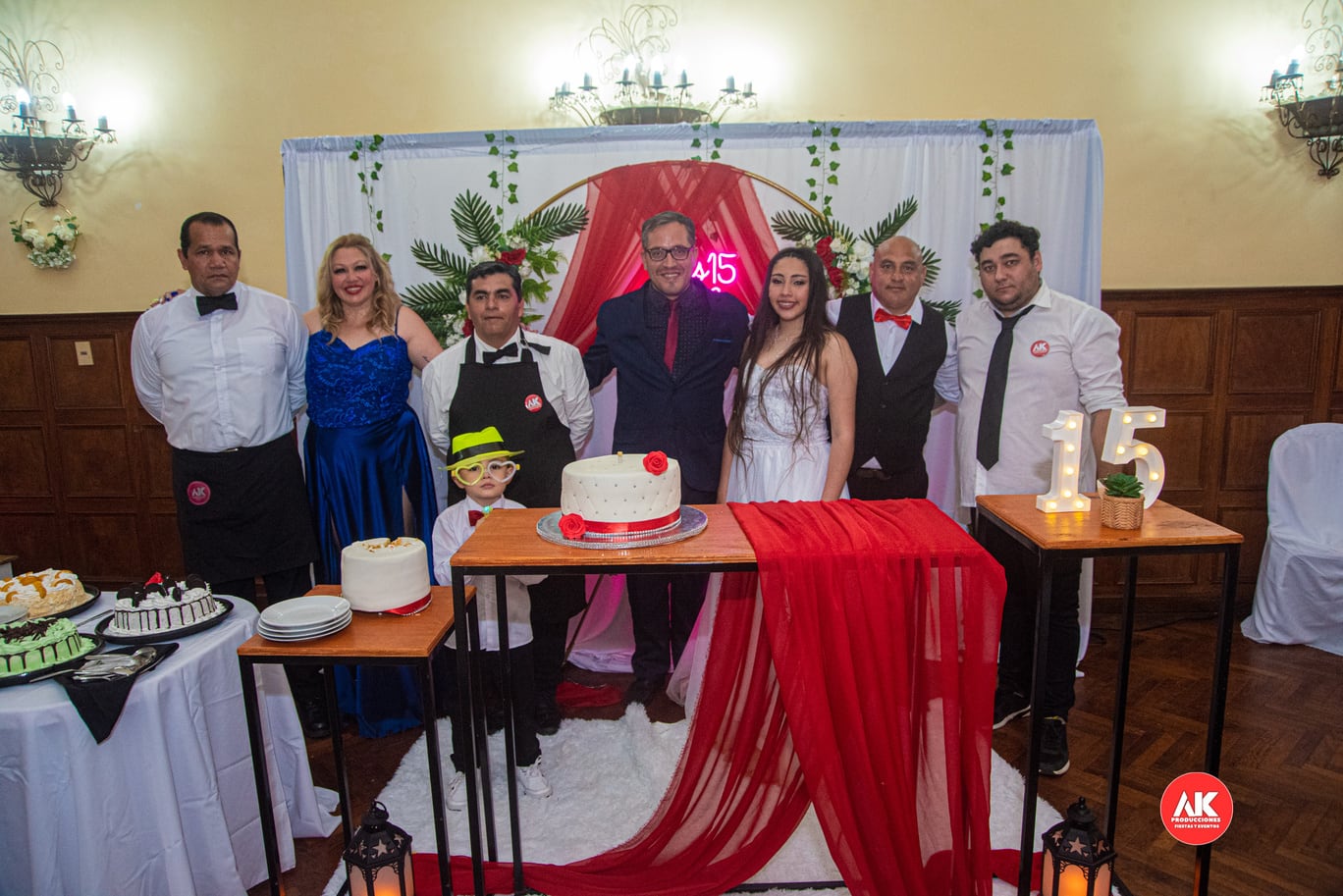 Equipo de organización AK Producciones
